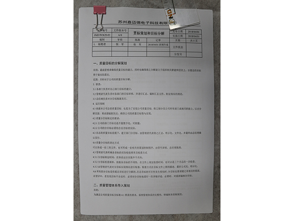 质量检测
